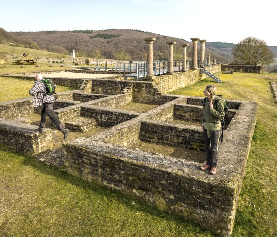 In het spoor van de Romeinen in de Romeinse Villa Holsthum, © Eifel Tourismus GmbH, D. Ketz