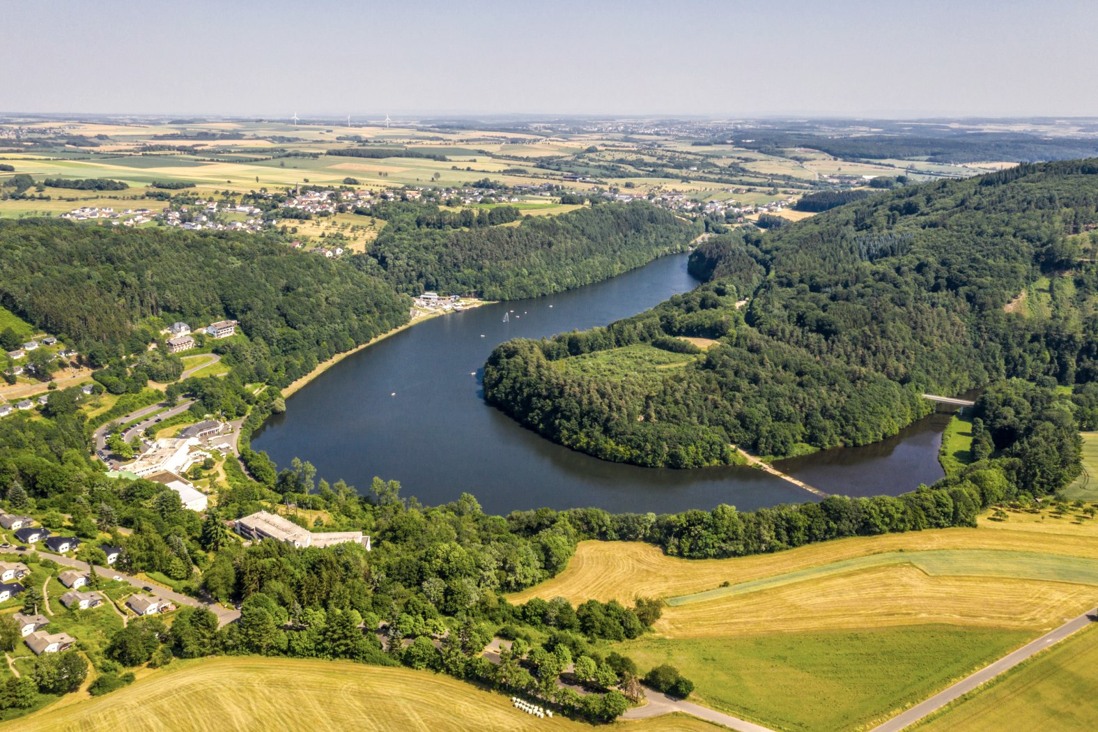 Stausee Bitburg  Herbst, © D. Ketz