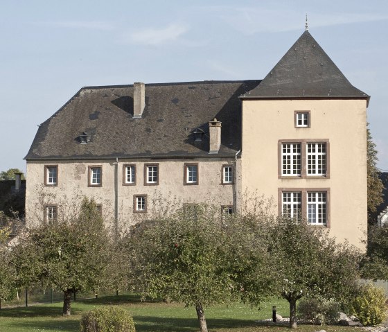 Blick auf die Burg Dudeldorf, © TI Bitburger Land