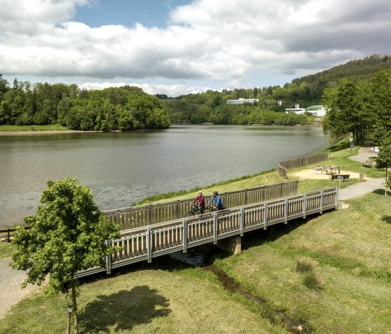 Brug bij stuwmeer Bitburg, © Eifel Tourismus, D. Ketz