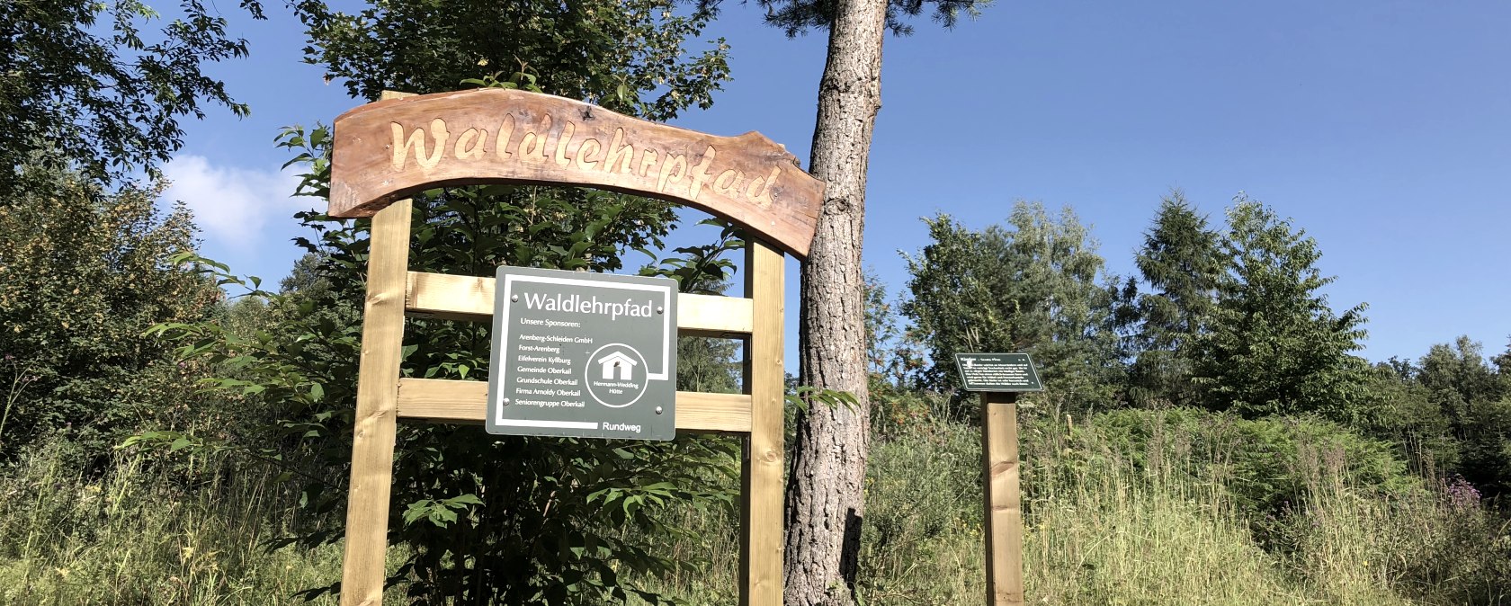 Waldlehrpfad Oberkail, © TI Bitburger Land