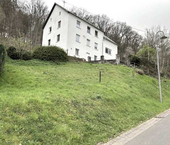 Blick auf Haus Kiewisch von der Straße aus