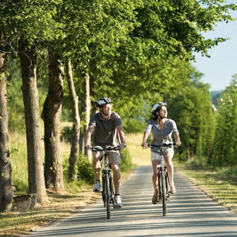 Radfahrer in der Südeifel, © Dominik Ketz