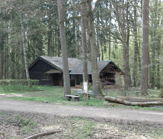 Start und Ziel an der Schutzhütte, © N. Müller