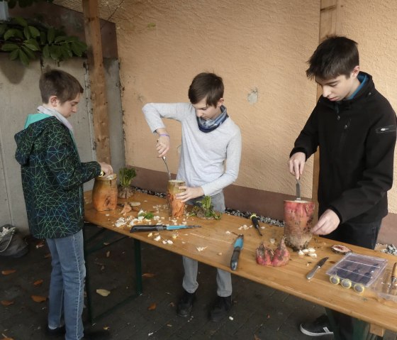 Carving trouliechter, © TI Bitburger Land