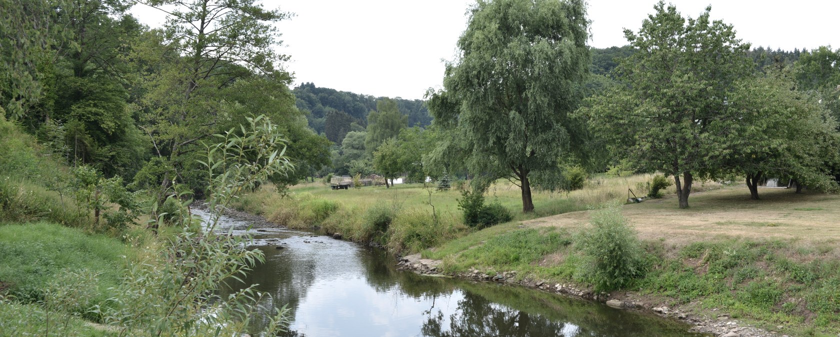 Die Prüm in Wißmannsdorf, © TI Bitburger Land