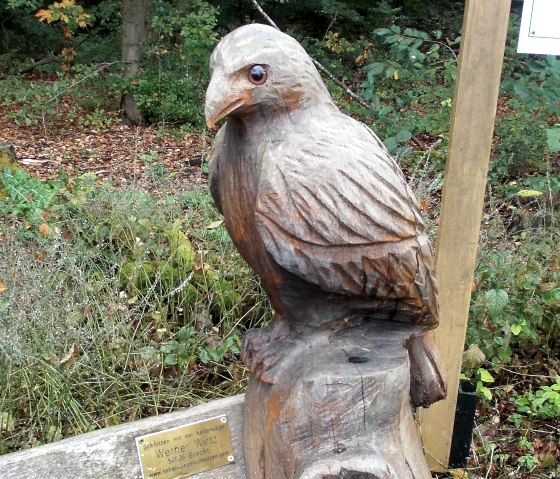 Holzvogel, © Tourist-Information Bitburger Land