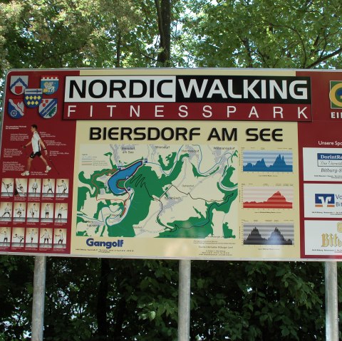 Nordic Walking Fitnesspark, © Tourist-Information Bitburger Land