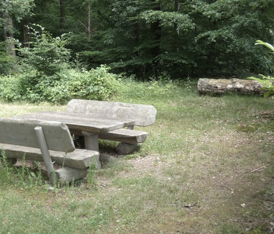 Rastmöglichkeit am Waldrand, © TI Bitburger Land