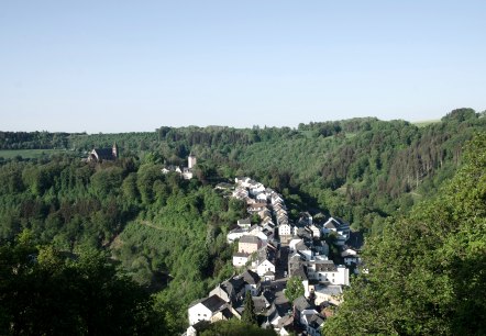 Blick auf Kyllburg von der Mariensäule, © TI Bitburger Land