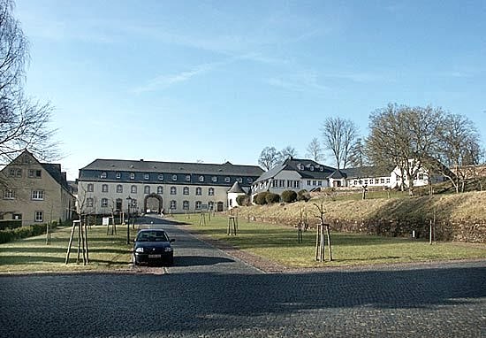 Klooster uitzicht