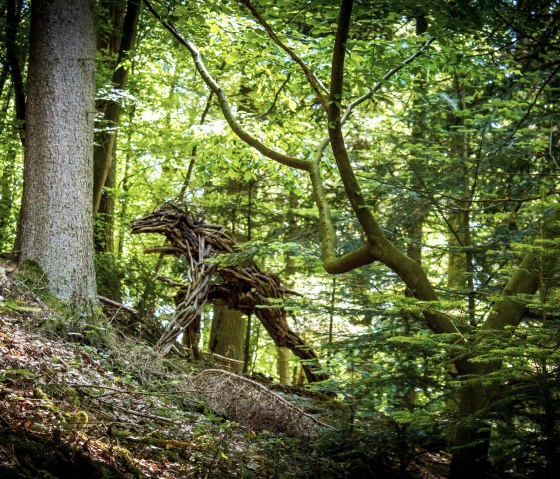 Kroppemaan - Skulptur von der Kunstroute Kyllburg, © TI Bitburger Land_M.Mayer