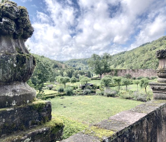 Jardin du château de Malberg