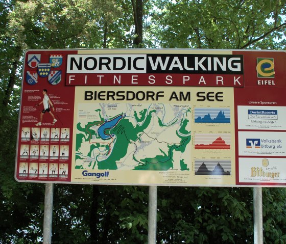 Nordic Walking Fitnesspark Biersdorf am See