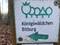 Markierung Königswäldchen Waldlehrpfad(C)TI Bitburger Land (1), © TI Bitburger Land