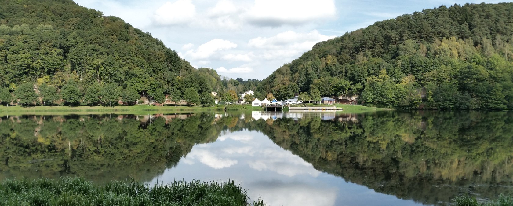 Panorama Stausee Bitburg