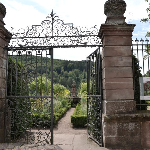 Schloss Malberg Gartentor, © TI Bitburger Land