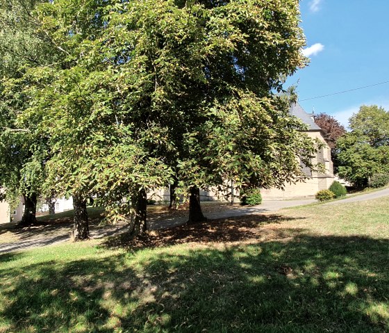 Vorplatz vor der Pfarrkirche, © TI Bitburger Land - Steffi Wagner