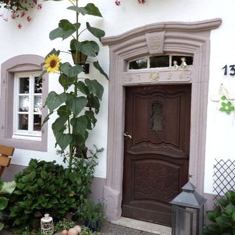 Eingangstür Bauernhaus, © Norbert Heck Halsdorf