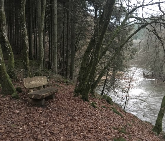 Bank an der Prüm, © TI Bitburger Land