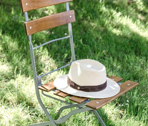 Hat on a chair