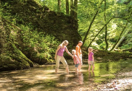 Familie beim Wandern, © RPT, Domink Ketz