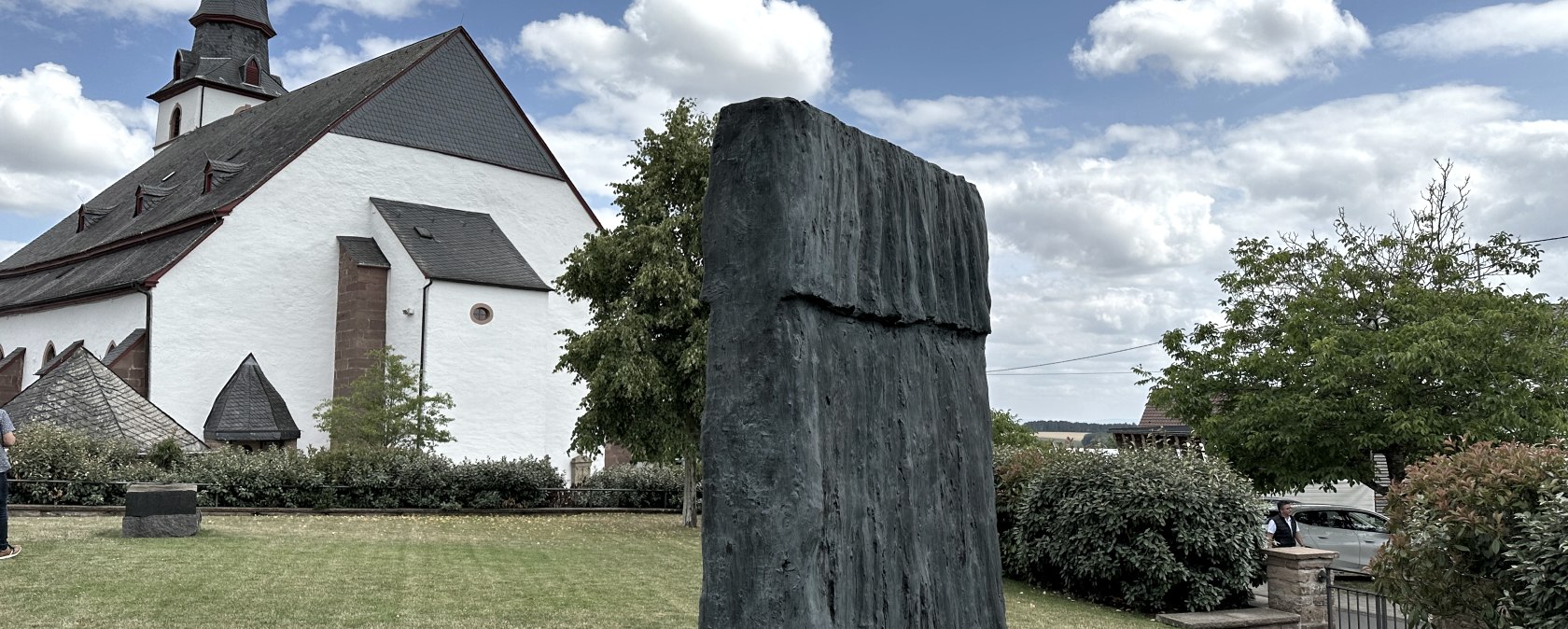 Garten der Bibliothek Günther Förg Weidingen_Foto Anna Carina Krebs