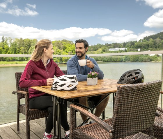 Rast am Stausee Bitburg in Biersdorf am See, © ©Eifel Tourismus GmbH, Dominik Ketz