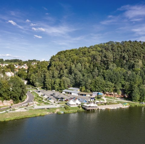 Stausee Bitburg - Start der Wanderung, © team360 B. Treib