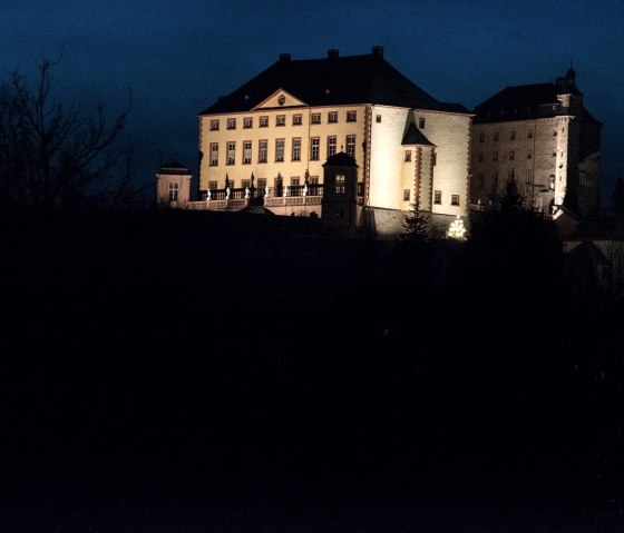 Kasteel Malberg in de mist, © TI Bitburger Land