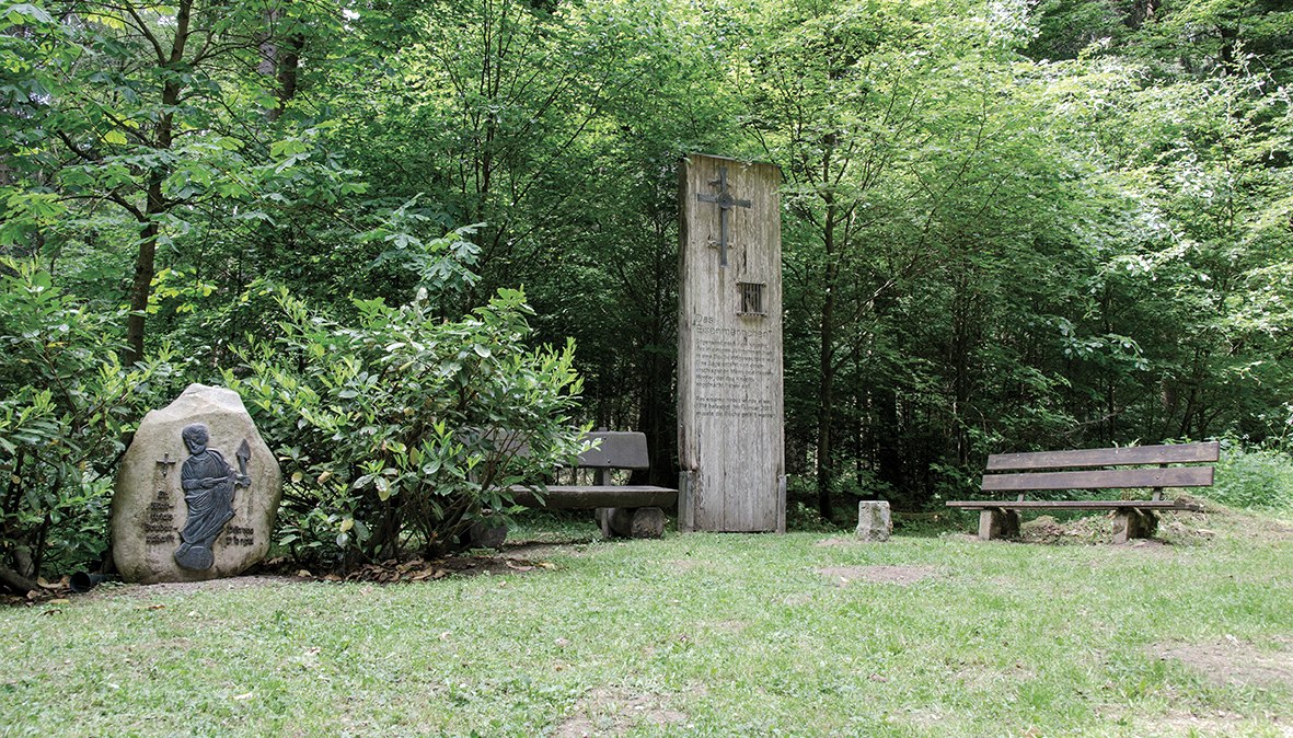 Eisenmännchen in Mohrweiler, © TI Bitburger Land