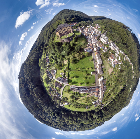 360 Grad Schloss Malberg, © Christian Bullinger Team 360