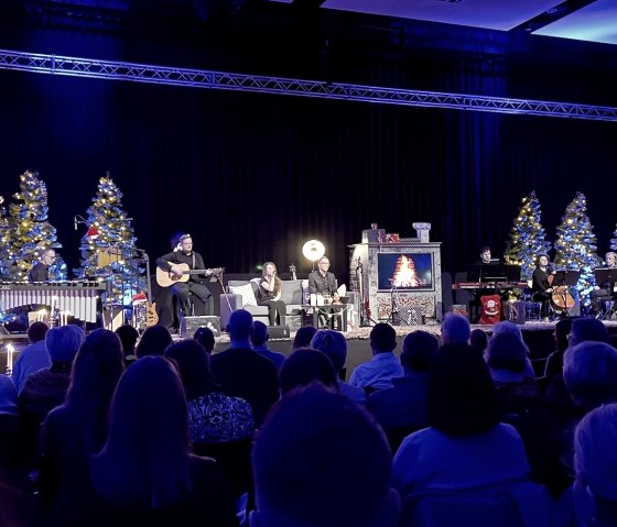 Weihnachtliche Stimmum beim Wohnzimmerkonzert, © Rainer Tures Band