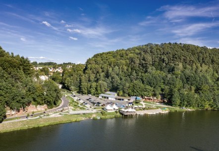 Stausee Bitburg - Start der Wanderung, © team360 B. Treib