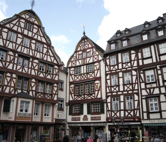 Fachwerkhäuser in Bernkastel-Kues, © Mosellandtouristik GmbH