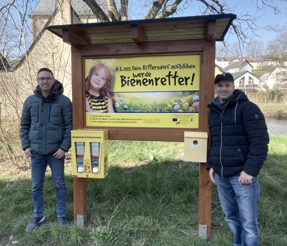 Bienefutterautomat, © Michael Heinen