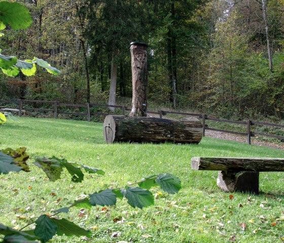 Hubertusbrunnen am Rundwanderweg Nr. 89, © Tourist-Info Bitburger Land