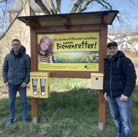 Bienefutterautomat, © Michael Heinen