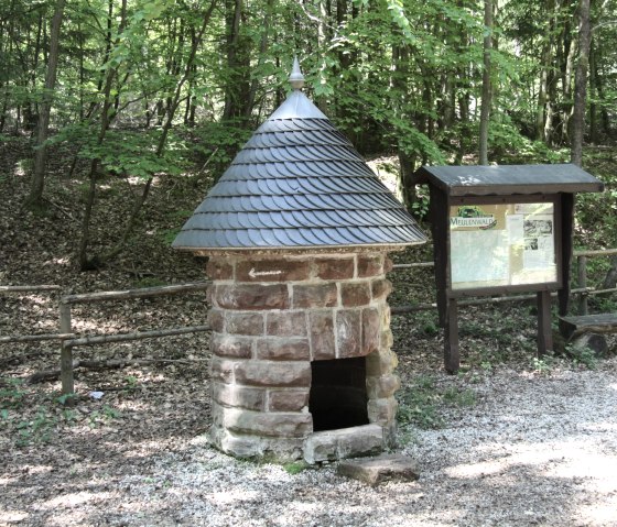 Auf der Wandertour Meulenwaldroute an der Viktoriaquelle erfrischen, © Moseleifel