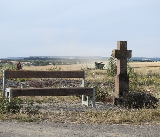 Rastplatz auf der Wanderung ID2 in Idenheim, © Thomas Neises