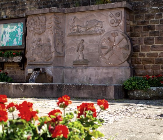 Dorfbrunnen Neidenbach, © TI Bitburger Land M. Mayer