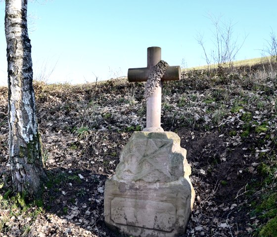 Wegekreuz bei Baustert am Wanderweg Nr. 78, © TI Bitburger Land