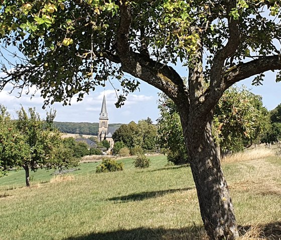 Blick auf die Pfarrkirche, © TI Bitburger Land - Steffi Wagner