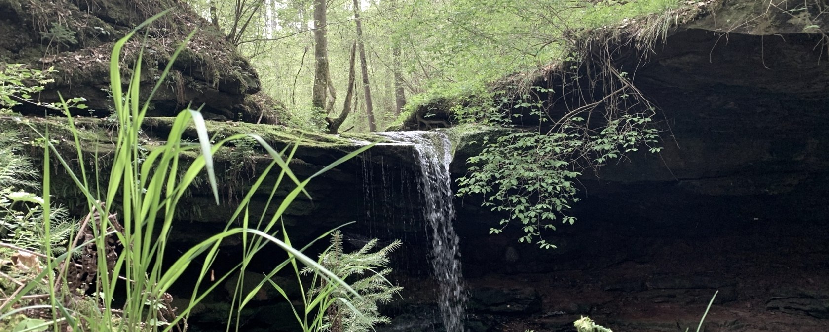 Röhler Kreuzweg Wasserfall, © B. Milbach