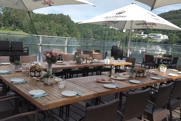 Seeterrasse am Stausee Bitburg, © A-Funit - Heinz Bausch