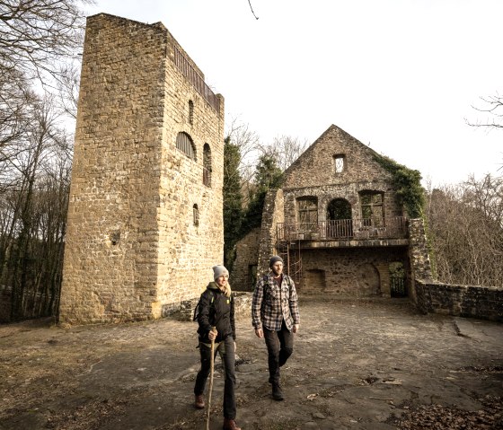 De wandelroute leidt naar kasteel Prüm, © Eifel Tourismus GmbH, D. Ketz