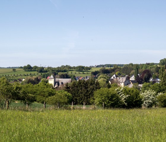 Bitburger LandGang in Dudeldorf - Blick auf Dudeldorf, © Tourist-Information Bitburger Land_M. Mayer