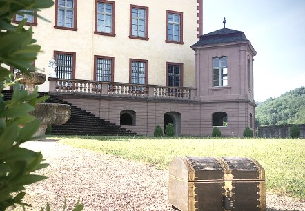 Schatzsuche auf Schloss Malberg, © TI Bitburger Land