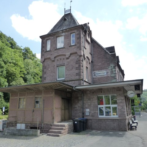 Bahnhof in Speicher, © NaturAktivErleben