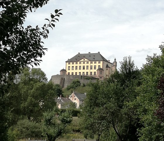 Blick auf Schloss Malberg, © TI Bitburger Land